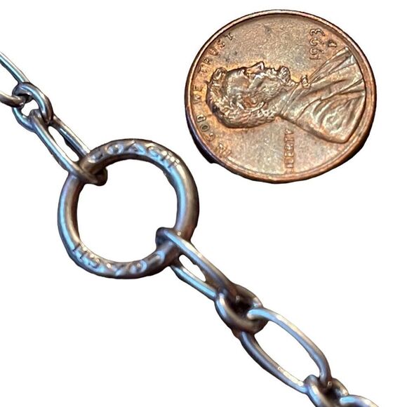 Coach silver tone link bracelet - Picture 2 of 5